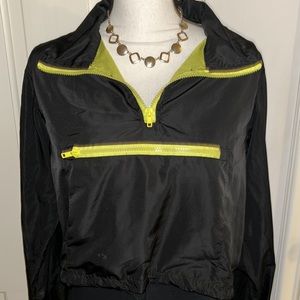 Cropped Windbreaker Jacket